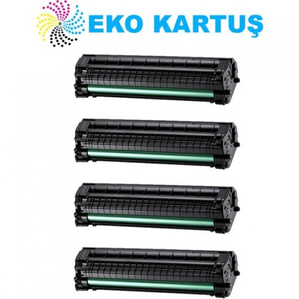 Eko Kartuş Hp Laser 107A Ekonomik Avantajlı 4’lü Paket Çipli Muadil Toner, ürün görseli