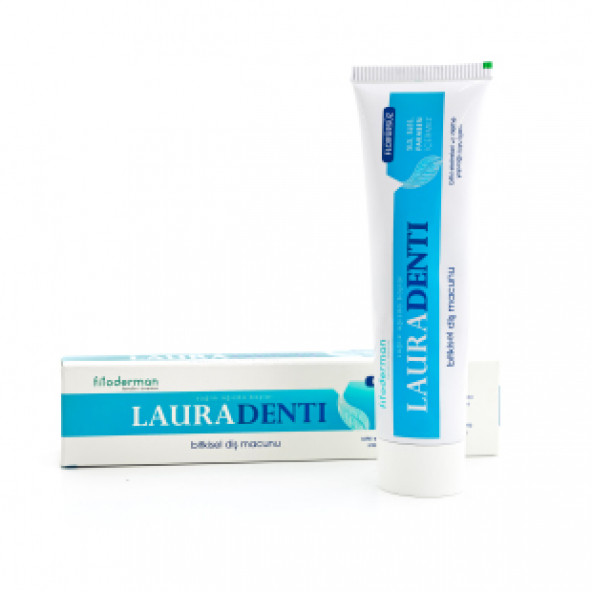 Fitoderman Lauradenti Koku Tartar Leke Hassasiyet Önleyici'' Beyazlatıcı Florürsüz Bitkisel Diş Macunu 100 mL - Resim 2