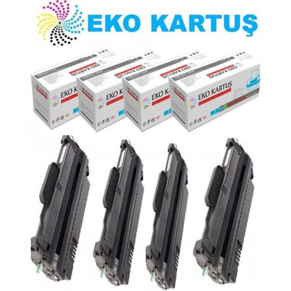 Eko Kartuş Samsung ML-1915 Mlt D105L Ekonomik Avantajlı 4’lü Muadil Toner ürün görseli