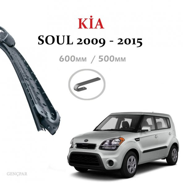 KİA SOUL SİLECEK TAKIMI (2009-2015)