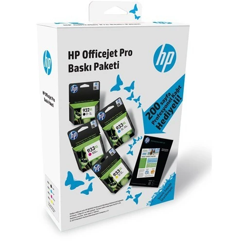HP 932XL-933XL Kartuş Seti Q6593A Hp Fotoğraf Kağıt VP932AA - 5