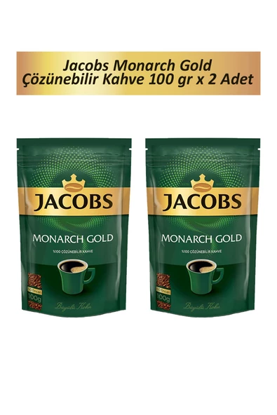 Jacobs Monarch Gold Kahve 100 gr x 2