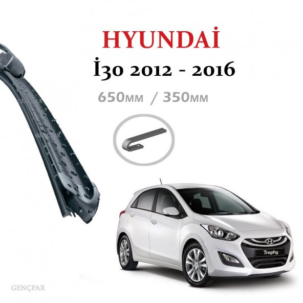 HYUNDAİ İ30 SİLECEK TAKIMI (2012-2016) ürün görseli 1