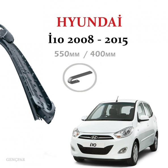 HYUNDAİ İ10 SİLECEK TAKIMI (2008-2015)