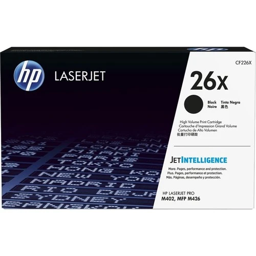 Hp Cf226X (26X) Black Yüksek Kapasiteli Toner ürün görseli