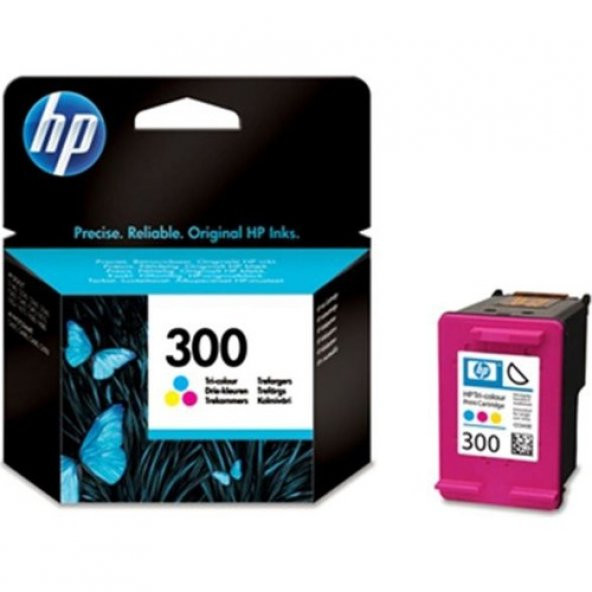 Hp 300 Cc643Ee Renkli Orjinal Kartuş