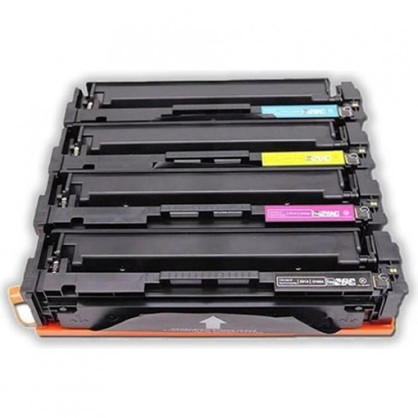 Eko Kartuş Canon I-Sensys LBP-621CW (CF540A-CF541A-CF542A-CF543A) (203A) Set Muadil Toner - Resim 2
