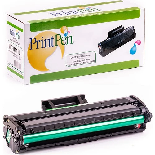 Printpen Samsung MLT-D111L M2020/M2020W/M2070/M2070W Muadil Toner 1500 Sayfa - Siyah ürün görseli