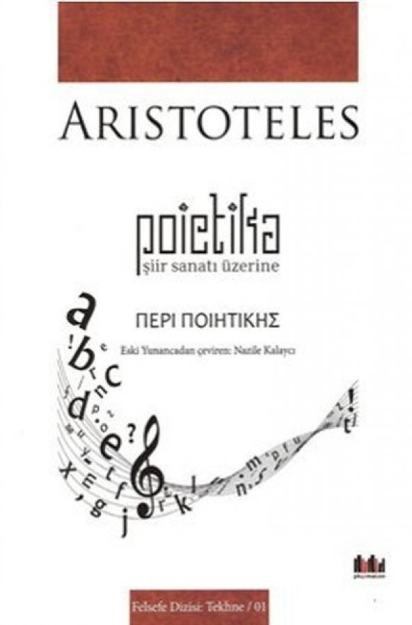 Poetika - Şiir Sanatı Üzerine Pharmakon Kitap Aristoteles 2018 Türkçe Ciltsiz