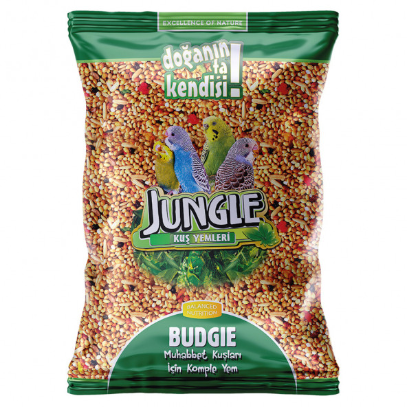 Jungle Poşet Muhabbet Kuşu Yemi 1 Kg