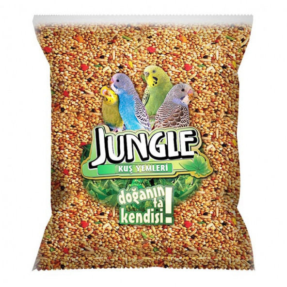 Jungle Muhabbet Kuşu Yemi 500 gram - Poşet Kuş Yemi 1 Adet