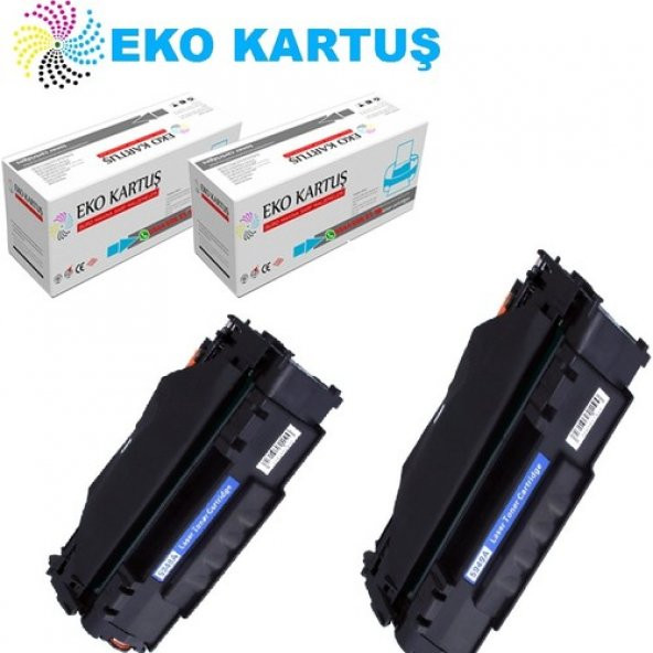 Eko Kartuş Hp CB450A Ekonomik Avantajlı 2’li Paket Muadil Toner