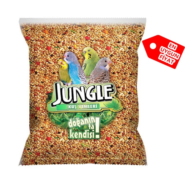 Jungle Muhabbet Kuşu Yemi 500 gram - Poşet Kuş Yemi 1 Adet - 2