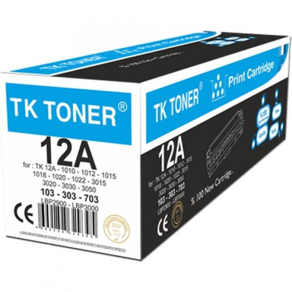 Tk Hp Q2612A Laser Toner