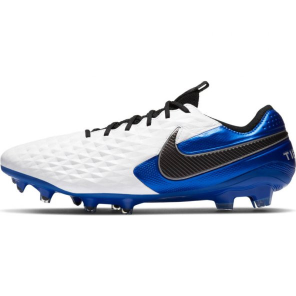 NIKE TIEMPO LEGEND 8 ELITE FG ERKEK KRAMPON AT5293-104 BEYAZ (P-19) - 2