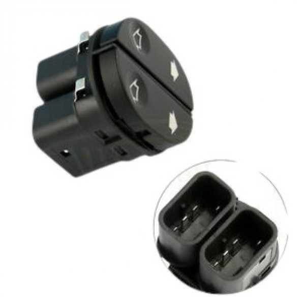 FORD CONNECT ÇİFTLİ CAM DÜĞMESİ (2002-2013) - 2