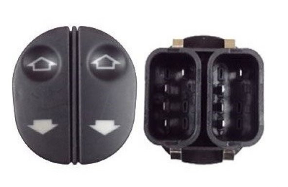 FORD CONNECT ÇİFTLİ CAM DÜĞMESİ (2002-2013) - 3