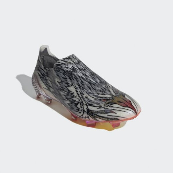 Adidas X Ghosted+ PF ERKEK  Çim Saha Kramponu FX0231 GRİ (P-21) - 2