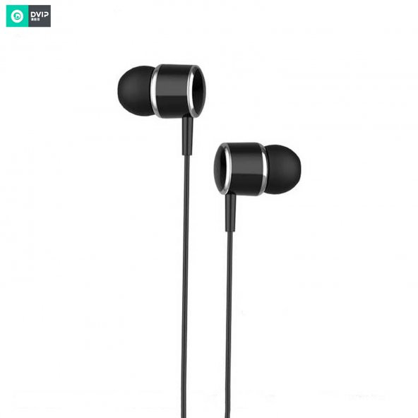 DVIP X8 3.5mm Jack Girişli Mikrofonlu Kablolu Kulaklık Siyah - 2