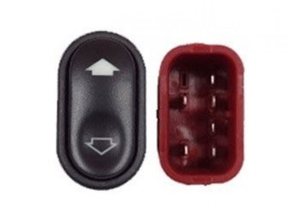 FORD TRANSİT T12 SAĞ TEKLİ CAM DÜĞMESİ ANAHTARI (1994-2006) - Resim 2