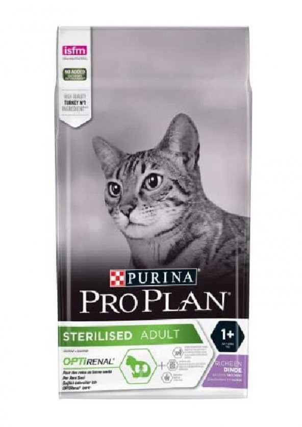 Pro Plan Sterilised Tavuk-Hindi Kısırlaştırılmış Kedi Maması 3 Kg