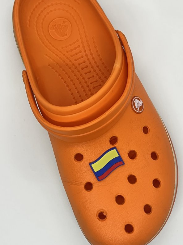 Sağlıkçı Shopping Kolombiya Bayrak Temalı Crocs Süsü - 1