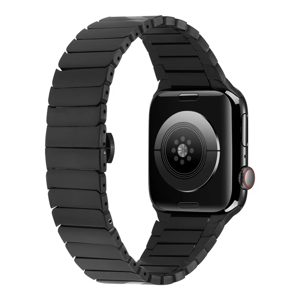 ​​​Apple Watch 42mm Kordon KRD-79 Metal Strap Kayış - Resim 6