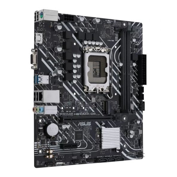 ASUS H610M-K D4 DDR4 HDMI DP M.2 1700p mATX - 2