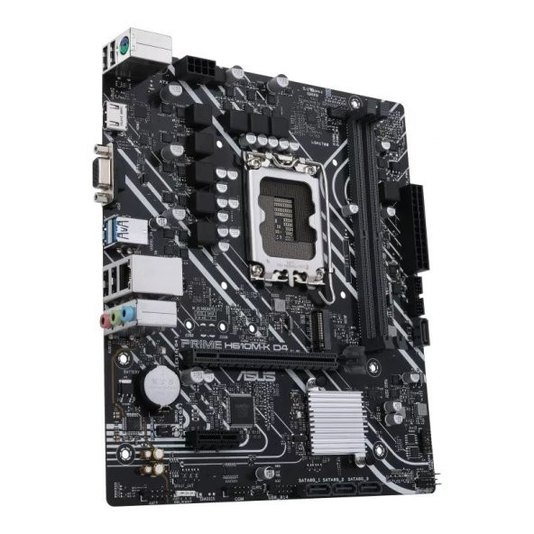 ASUS H610M-K D4 DDR4 HDMI DP M.2 1700p mATX - 3