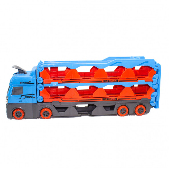 Oyuncak taşıyıcı Tır Dev Boy 200 Cm uzunluk 2 adet Araba - 4