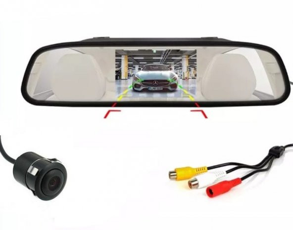 KAMERALI PARK SENSÖRÜ AYNA KAMERA 4.3EKRAN