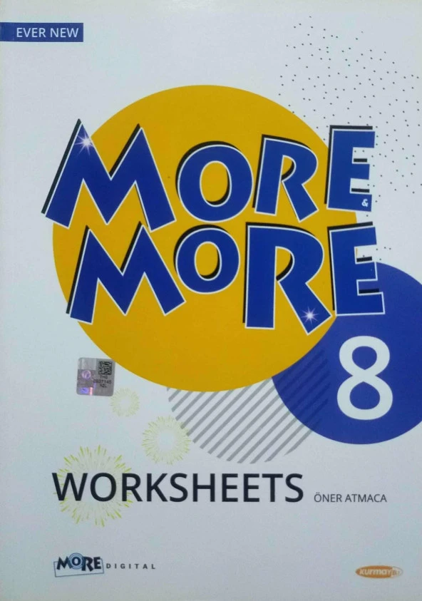 Kurmay ELT Yayınları 8. Sınıf Lgs More More Worksheets 2019-2020 DK35