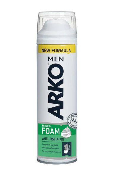 Arko Men Tıraş Köpüğü 200 Ml Antı-Irrıtatıon Tahriş Karşıtı ürün görseli