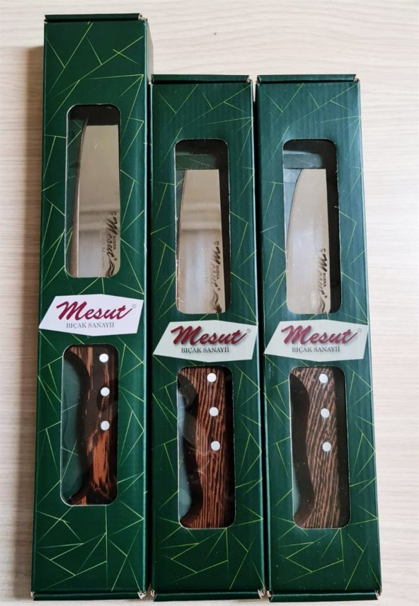 Venge Saplı 3lü Set Kasap,Kurban ve Mutfak Seti Bıçağı - 2