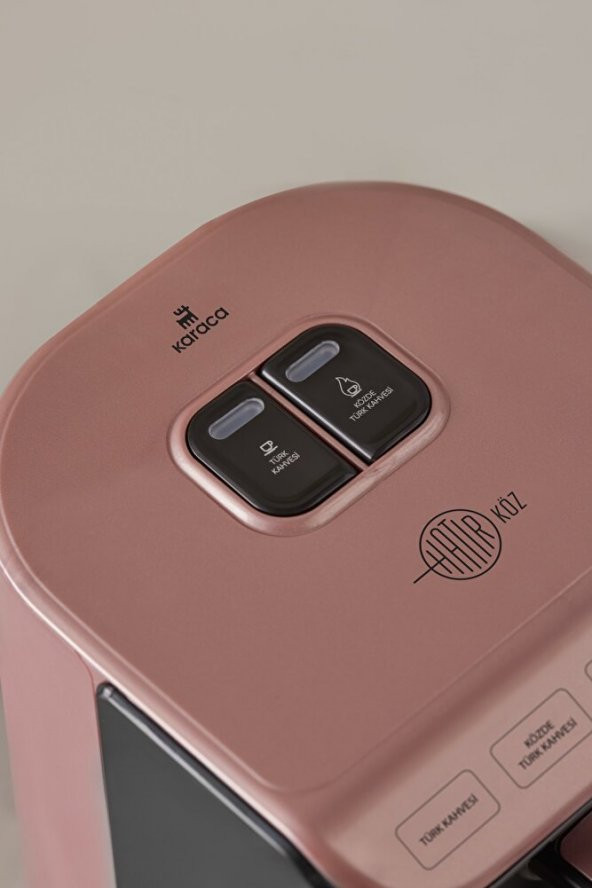 Hatır Köz Türk Kahve Makinesi Rosegold 5 Fincan Kapasiteli Bol Köpüklü - 3