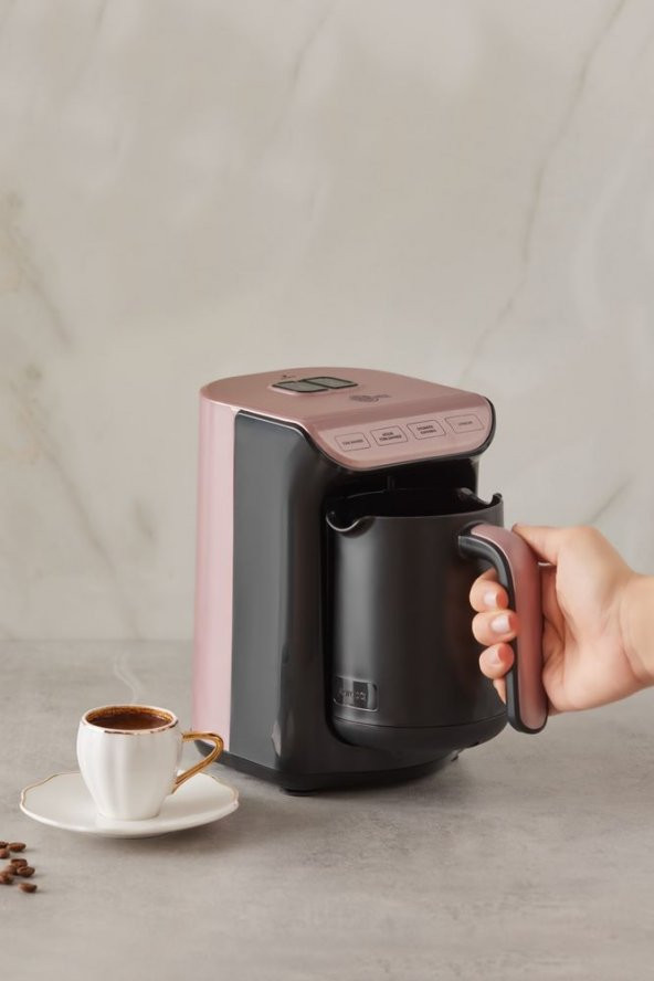 Hatır Köz Türk Kahve Makinesi Rosegold 5 Fincan Kapasiteli Bol Köpüklü - 2