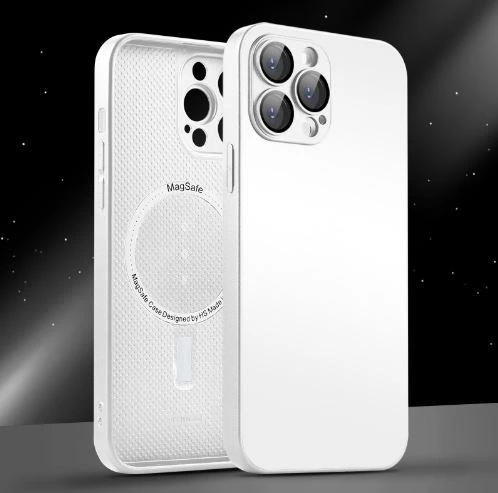 İphone 14 Pro Uyumlu Magsafe Ag Glass Buzlu Cep Telefopnu Kılıfı