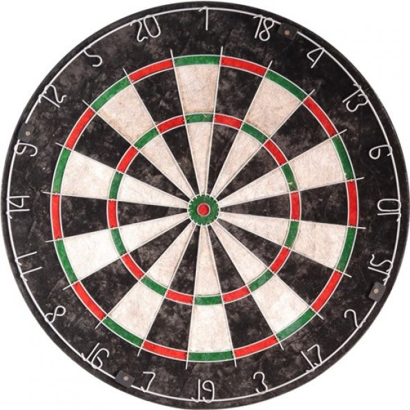 Delta Sisal Dart Seti 45 Cm (18 İnç) Büyük Boy + 6 Dart Oku (18 Gr) Hedef Tahtası ürün görseli