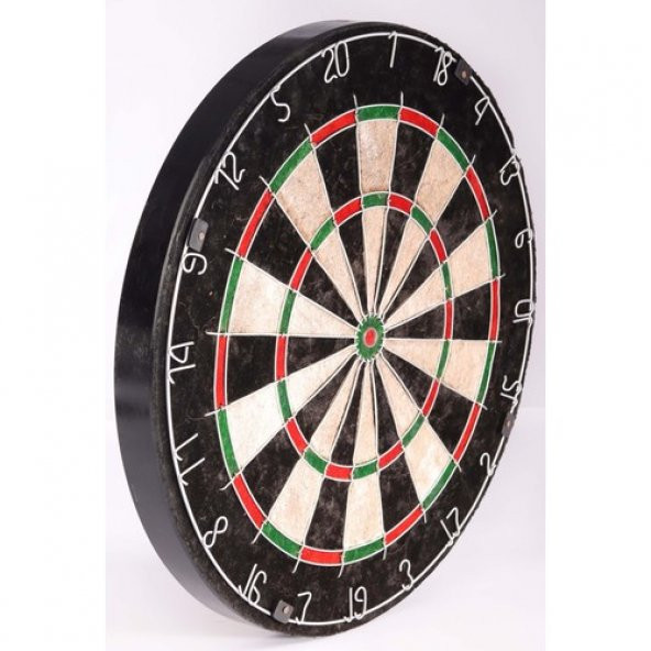 Delta Sisal Dart Seti 45 Cm (18 İnç) Büyük Boy + 6 Dart Oku (18 Gr) Hedef Tahtası - Resim 2