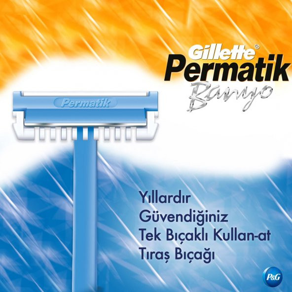Gillette Permatik Banyo Kullan At Tıraş Bıçağı 10x2 20 Adet - 2