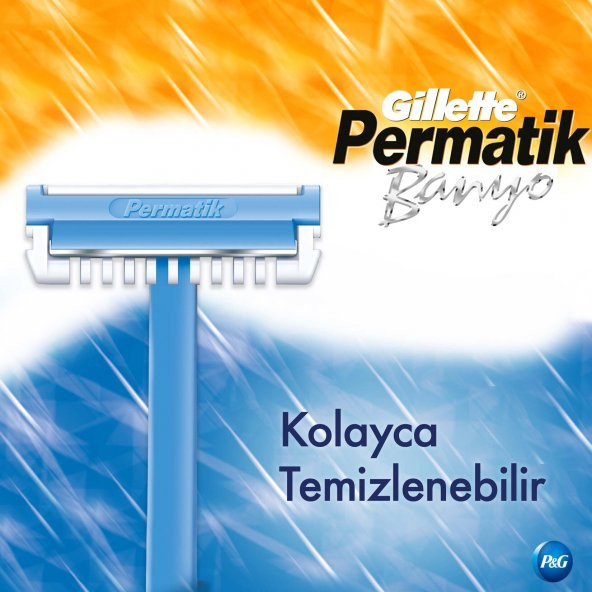 Gillette Permatik Banyo Kullan At Tıraş Bıçağı 10x2 20 Adet - 4