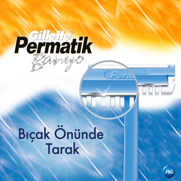 Gillette Permatik Banyo Kullan At Tıraş Bıçağı 10x4 40 Adet - 2