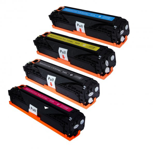For Hp Color Laserjet CM1415fnw Toner Takım Yüksek Kapasite Muadil 4 Renk CMYK