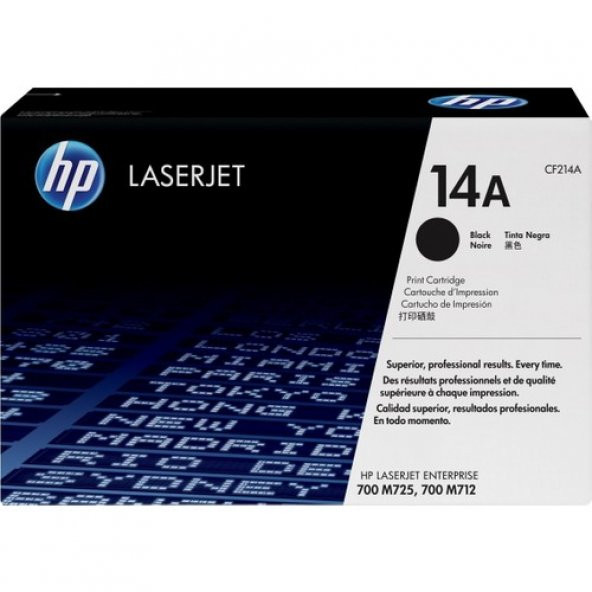HP CF214A / M725 / M700 / M712 Orjinal Toner ürün görseli