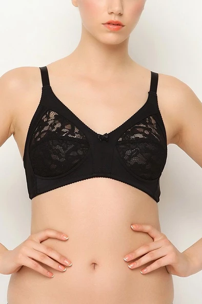 Nbb Bayan Toparlayıcı Sütyen Dantelli Minimizer Sütyen 352 - Resim 3