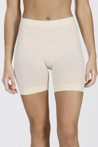 Nbb Bayan Taktel Dikişsiz Şort Bayan Boxer Dikişsiz Şort 2007 - Resim 3