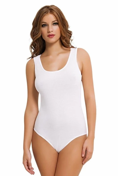 Nbb Bayan Kalın Askılı Çıtçıtlı Body Geniş Askılı Body 2940