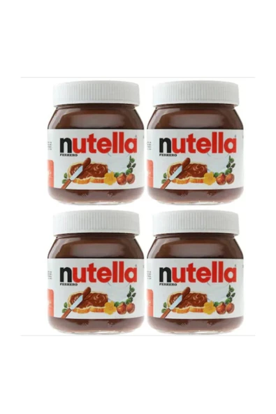 Nutella 400 gr 4lü Kakaolu Fındık Kreması