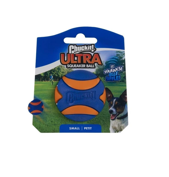 Chuckit! Utra Squeaker Sesli Köpek Oyun Topu (Küçük Boy) ürün görseli 1