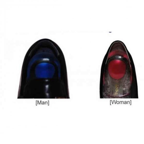 Silikon Topuk Yastığı Mavi - 2